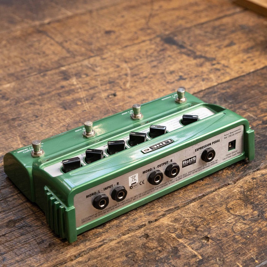 Line 6 DL4 Delay Modeler 2002 - Green / Black