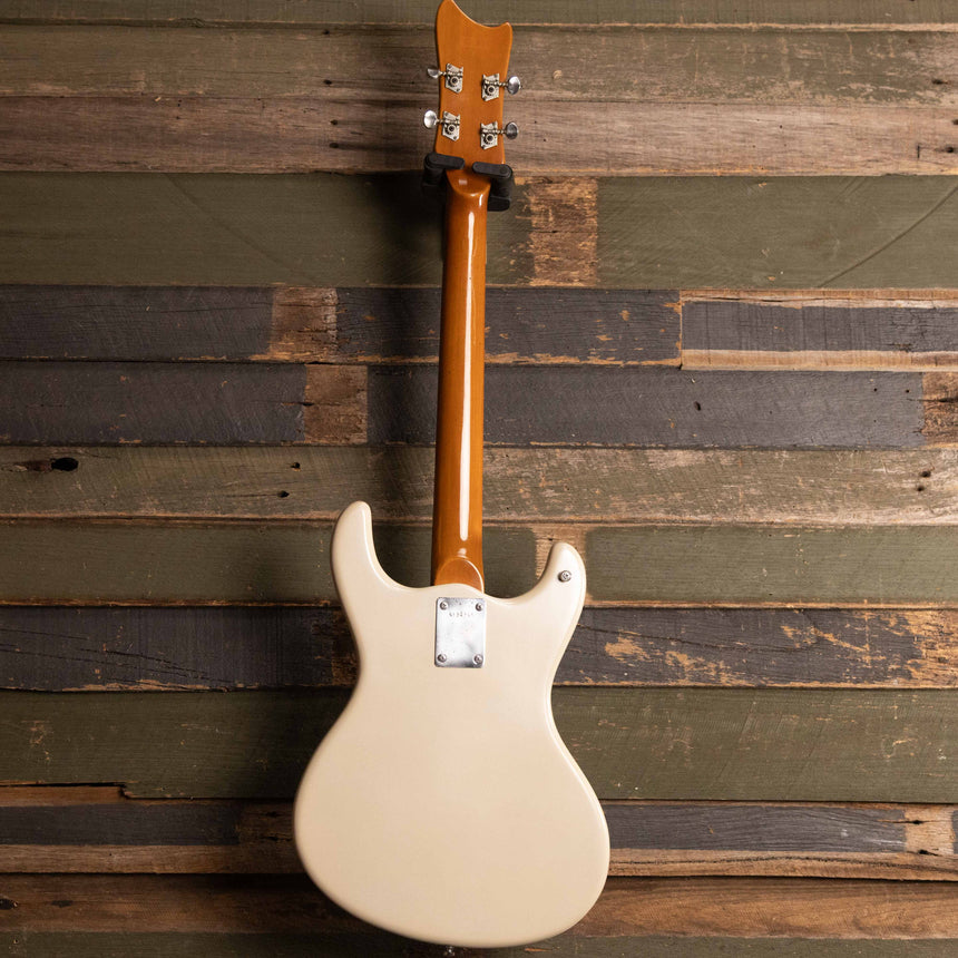 1968 Guyatone EB-01 Bass - White Sparkle