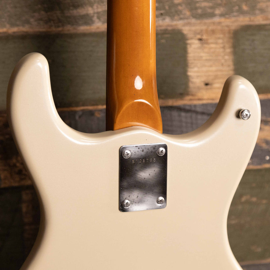 1968 Guyatone EB-01 Bass - White Sparkle