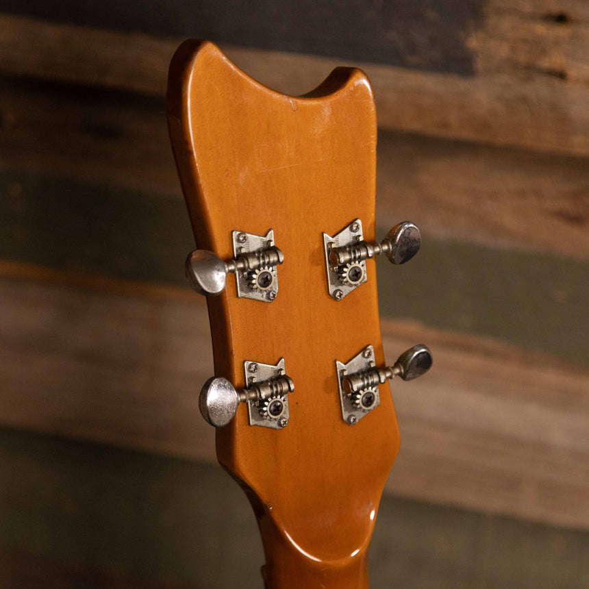 1968 Guyatone EB-01 Bass - White Sparkle