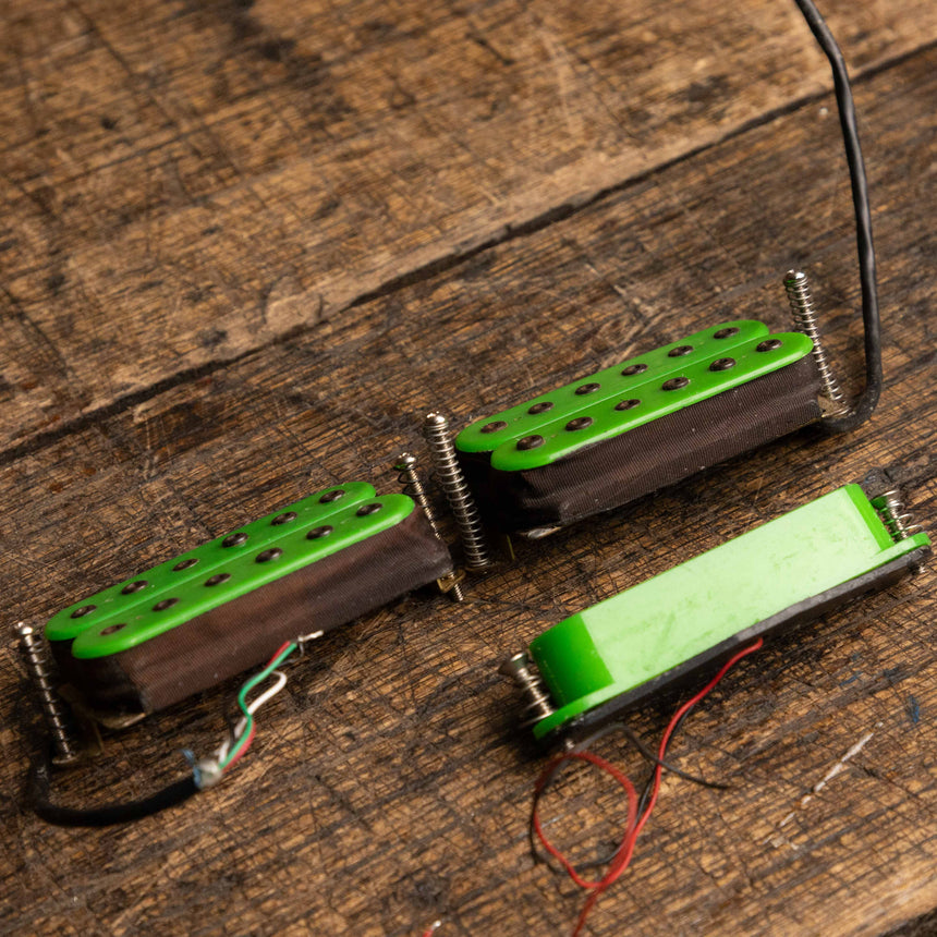 Green DiMarzio PAF Pro V1 HSH Humbucker Single Coil Set