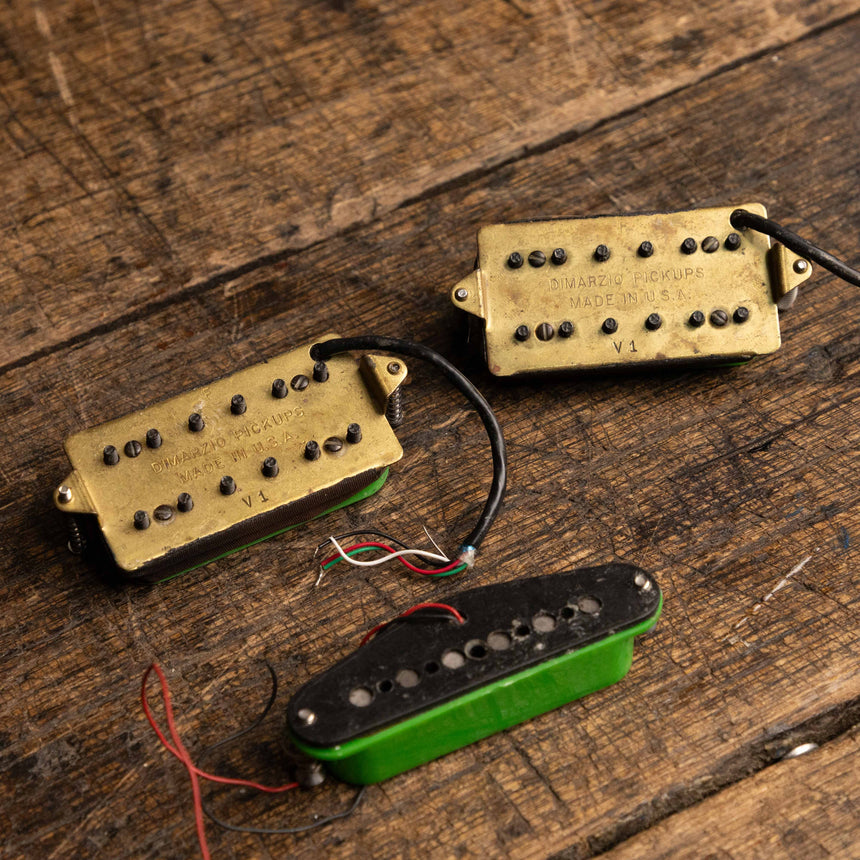 Green DiMarzio PAF Pro V1 HSH Humbucker Single Coil Set