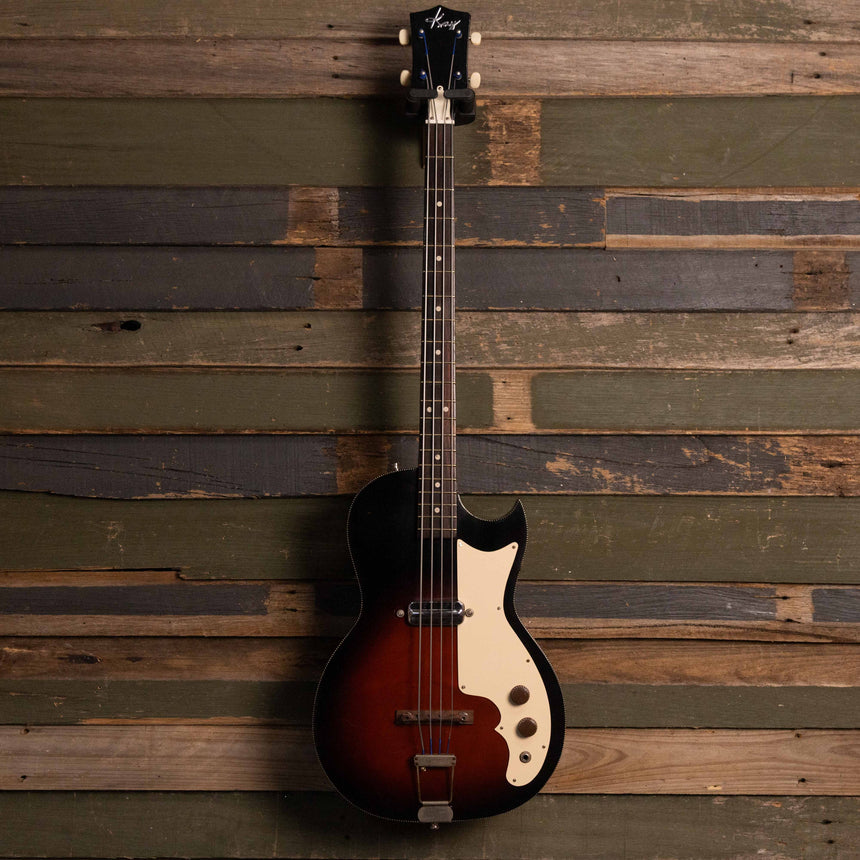 Kay Speed Demon Bass Sunburst 1964