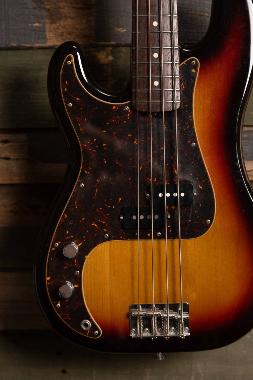 Fernandes RJB-75 "The Revival" Jazz Bass 1981 Left-Handed Black