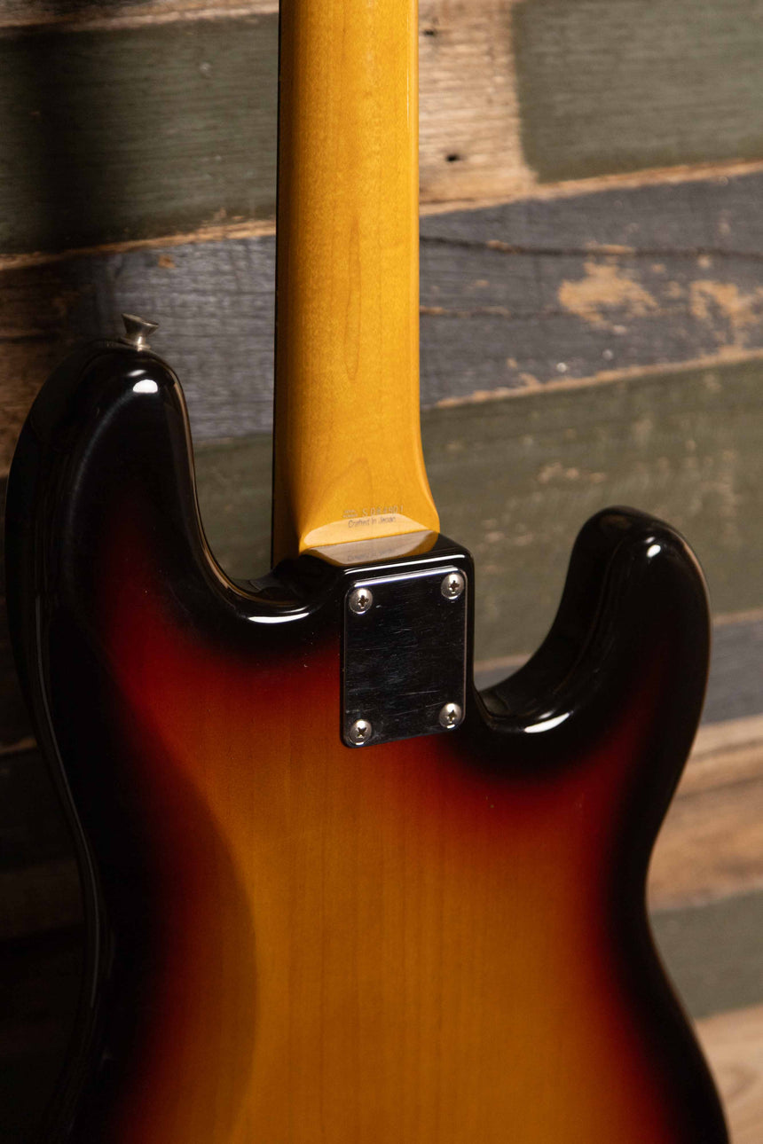 Fernandes RJB-75 "The Revival" Jazz Bass 1981 Left-Handed Black