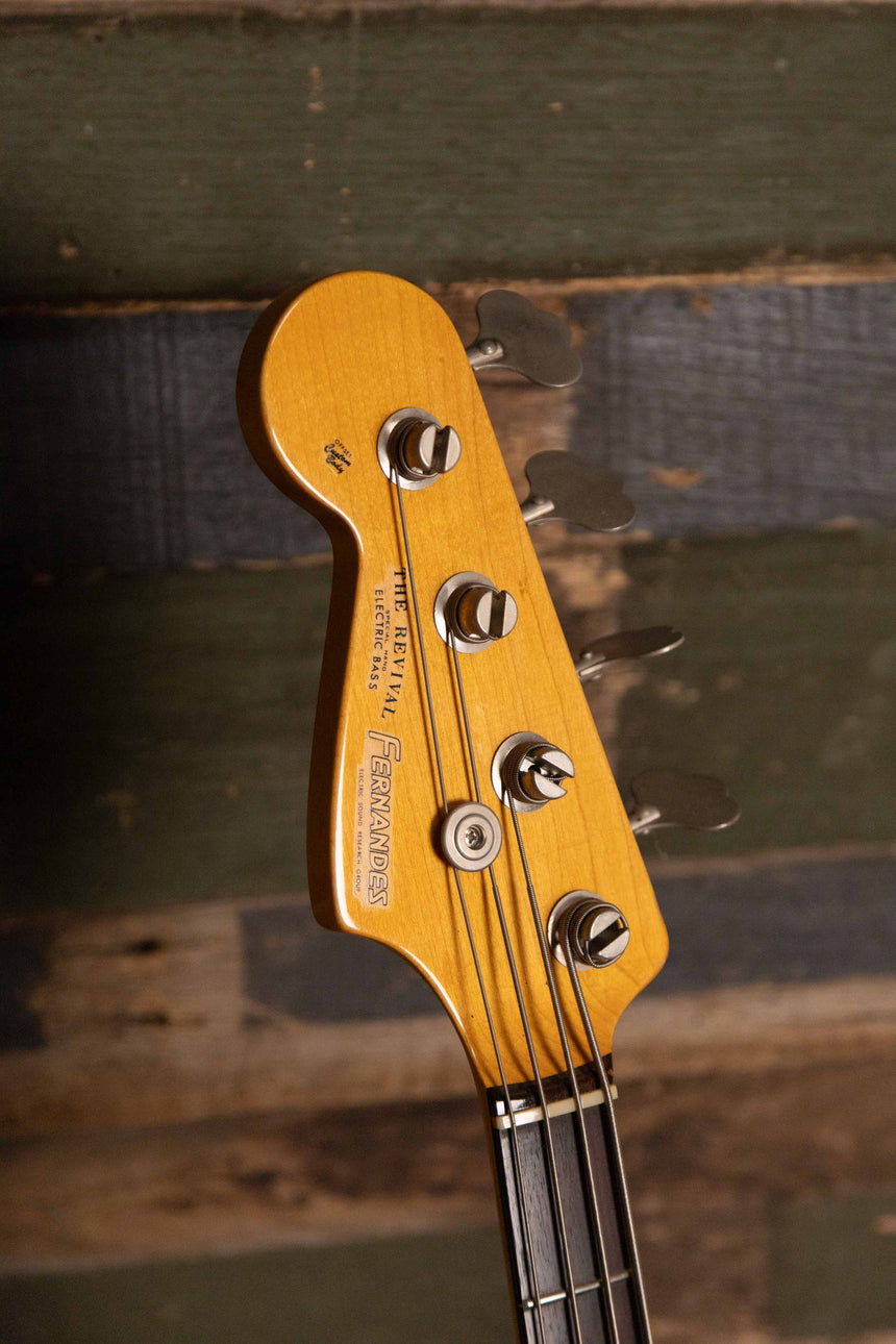 Fender PB-62 Precision Bass Reissue 2006-2008 Left-Handed MIJ Sunburst