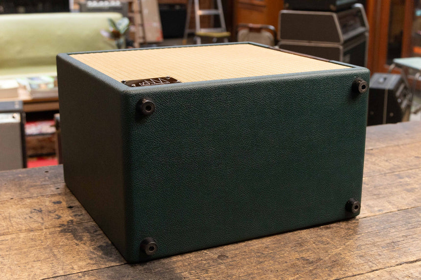 MWM Cabinetry Custom Order Mini Cab 1x12 - Forest Pine Green - Loaded with Jensen N12K 100w 8 ohm