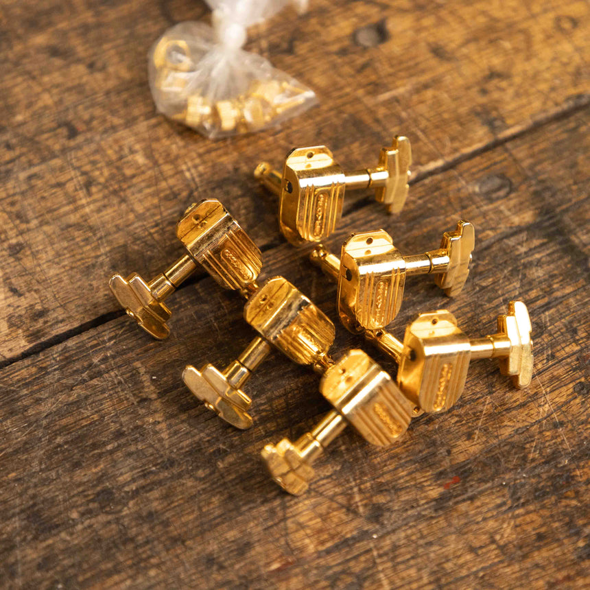Grover 150G Imperial 3+3 Tuning Machines 16:1 Ratio 2010s - Gold