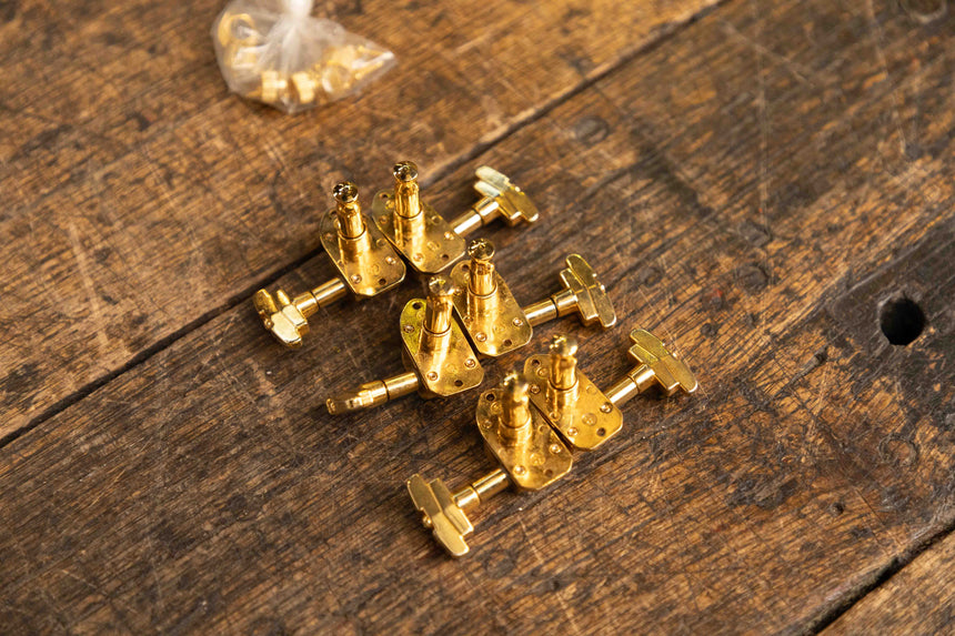 Grover 150G Imperial 3+3 Tuning Machines 16:1 Ratio 2010s - Gold