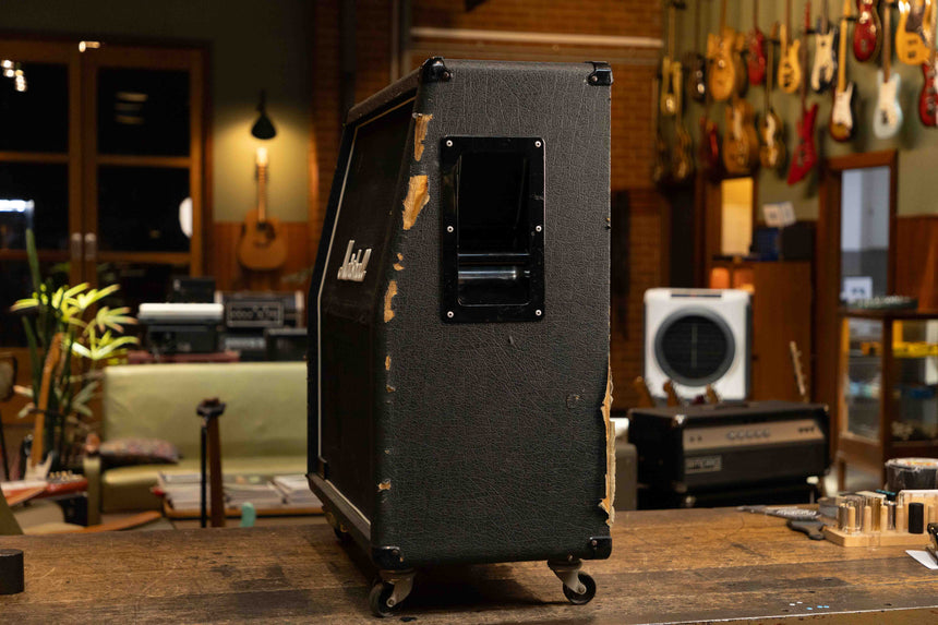 Marshall JCM 800 Lead Series Model 1960A 260-Watt 16ohm 4x12 Cabinet 1980s - Black