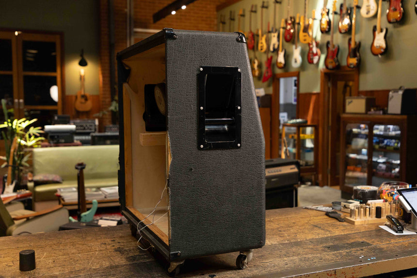 Marshall JCM 800 Lead Series Model 1960A 260-Watt 16ohm 4x12 Cabinet 1980s - Black