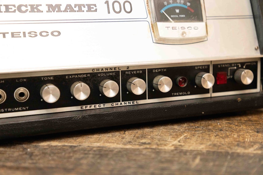 Teisco Checkmate 100 Tube Head 100w - 1970’s