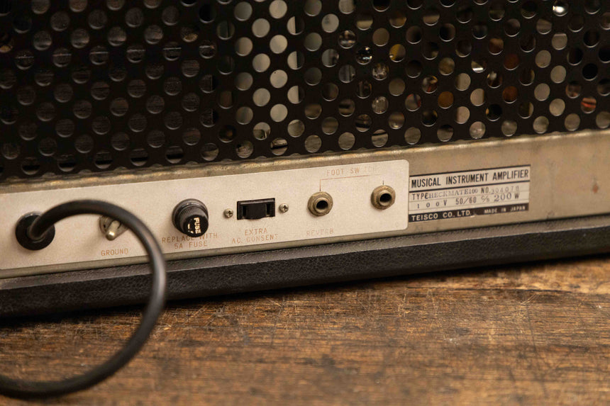 Teisco Checkmate 100 Tube Head 100w - 1970’s