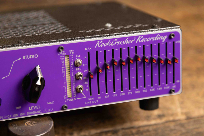Rivera RockCrusher Recording Power Attenuator & Load Box 8/16 Ohm w/ EQ