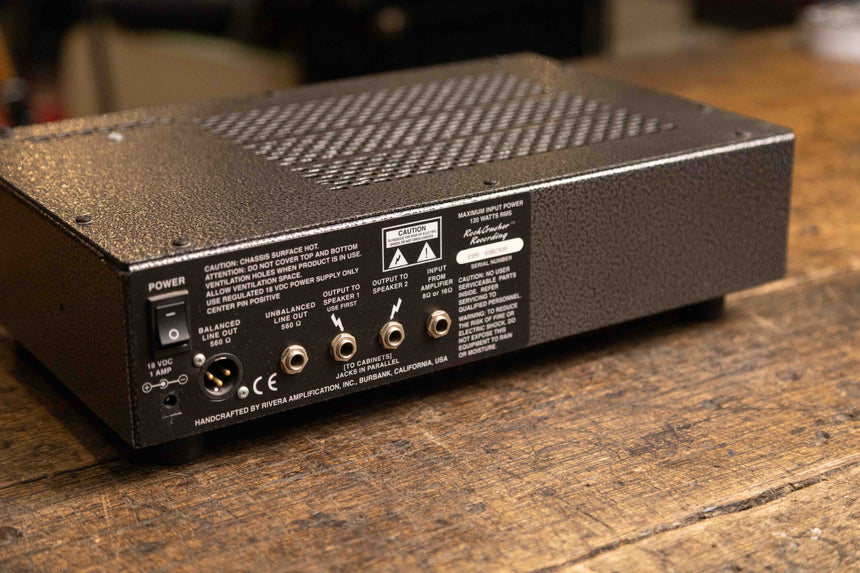 Rivera RockCrusher Recording Power Attenuator & Load Box 8/16 Ohm w/ EQ
