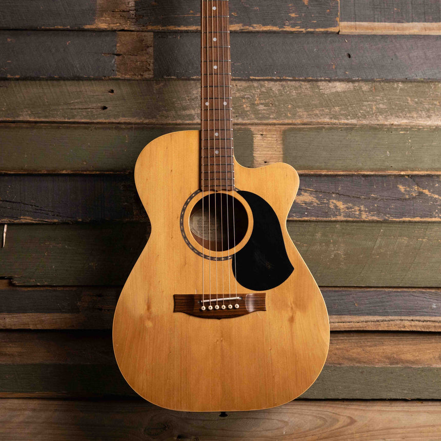 Maton Performer 808 Slimline Acoustic Electric Guitar w/ Cutaway, AP5 Pickup & OHSC - Natural Satin