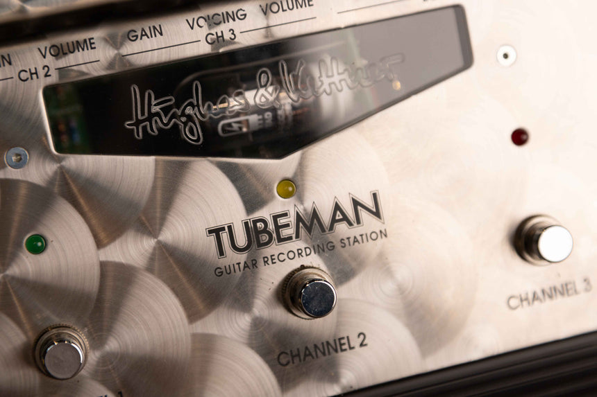 Hughes & Kettner Tubeman 3-Channel Guitar Recording Station MKII 2000s - Silver