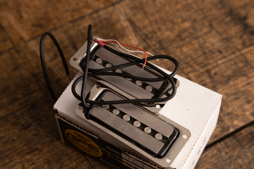 KP - GFS NYII Pickups, White/Chrome - Set