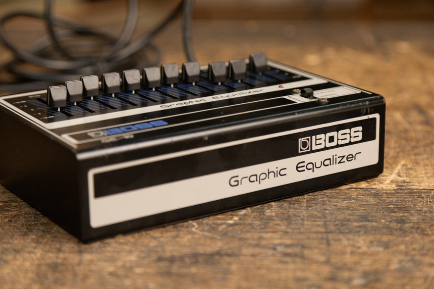 Boss GE-10 Graphic EQ 1977 - 1979 - Black