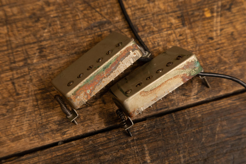 Bare Knuckle Black Dog Humbucker Set - Relic Nickel