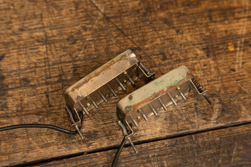 Bare Knuckle Black Dog Humbucker Set - Relic Nickel