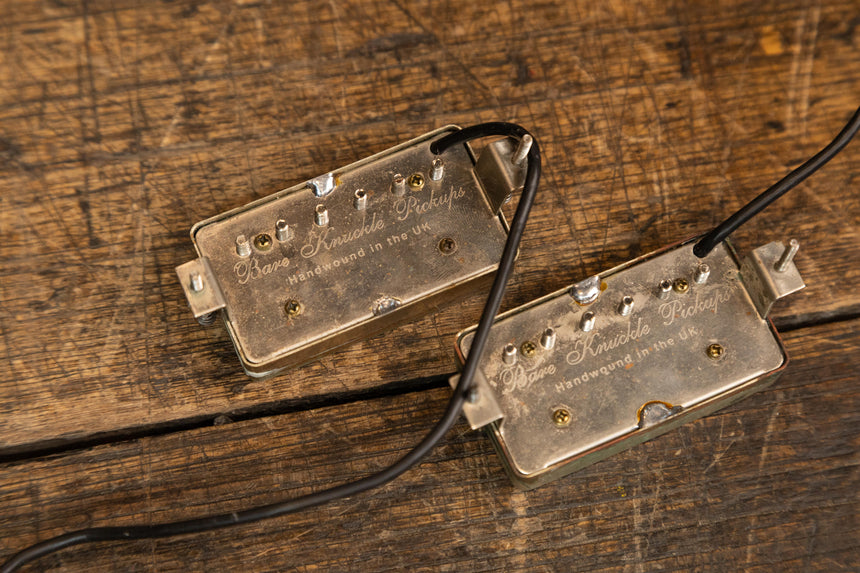 Bare Knuckle Black Dog Humbucker Set - Relic Nickel
