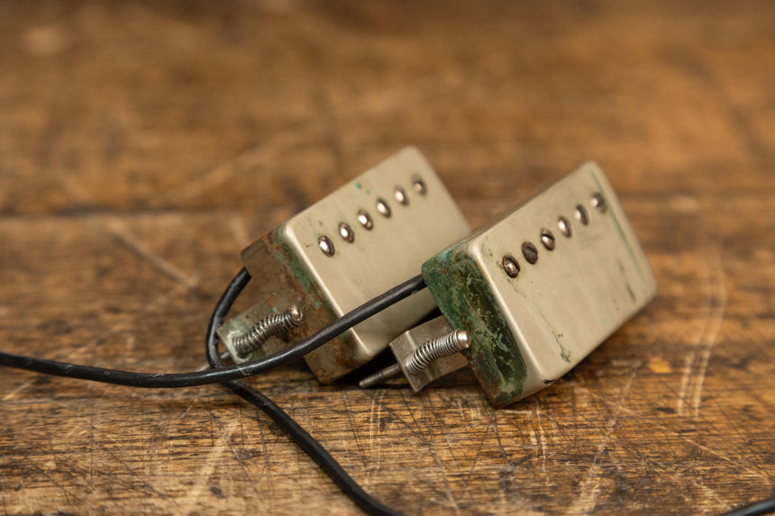 Bare Knuckle Black Dog Humbucker Set - Relic Nickel