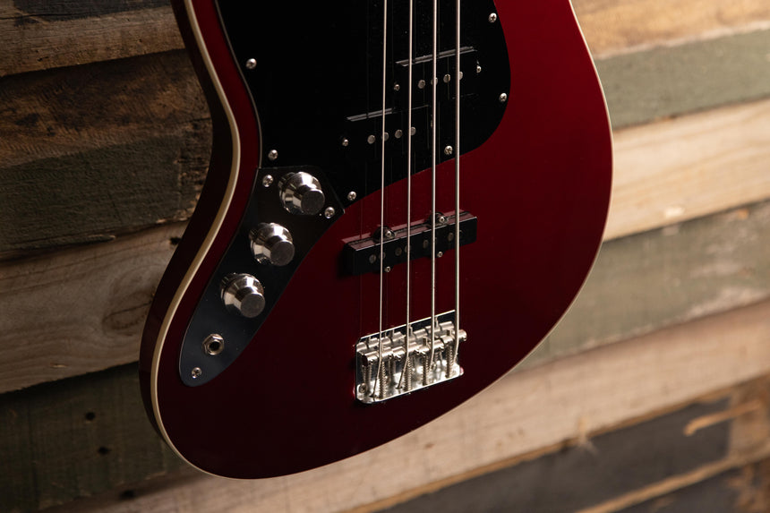 Fender AJB Aerodyne Jazz Bass Left-Handed 2003 - 2017 - Old Candy Apple Red