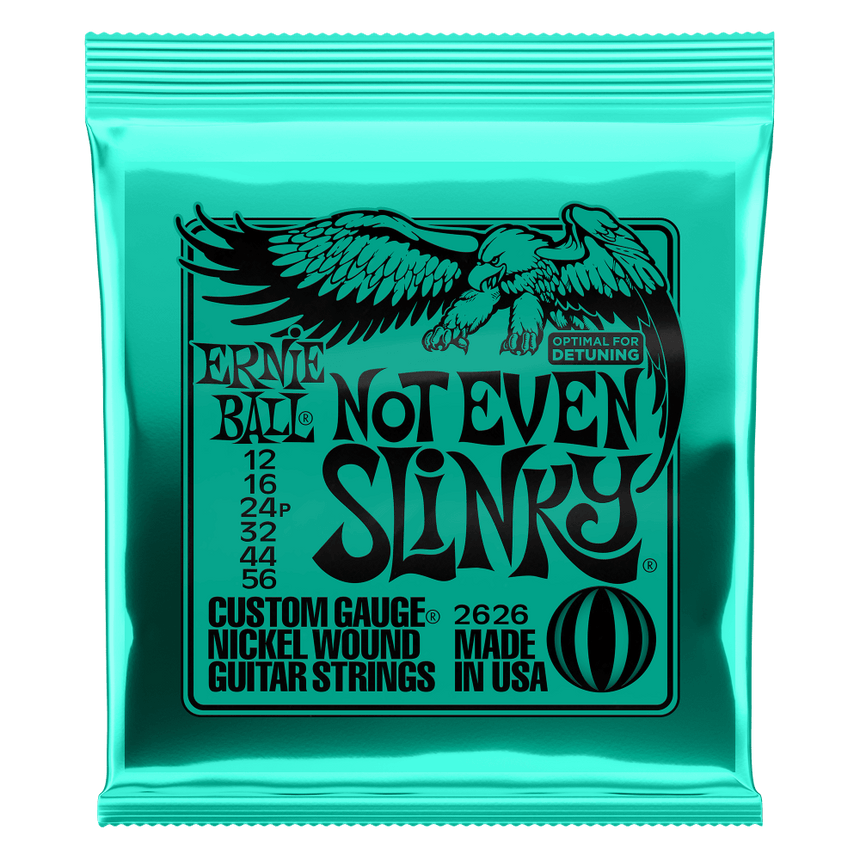 NOT EVEN SLINKY NICKEL WOUND ELECTRIC GUITAR STRINGS 12-56 GAUGE