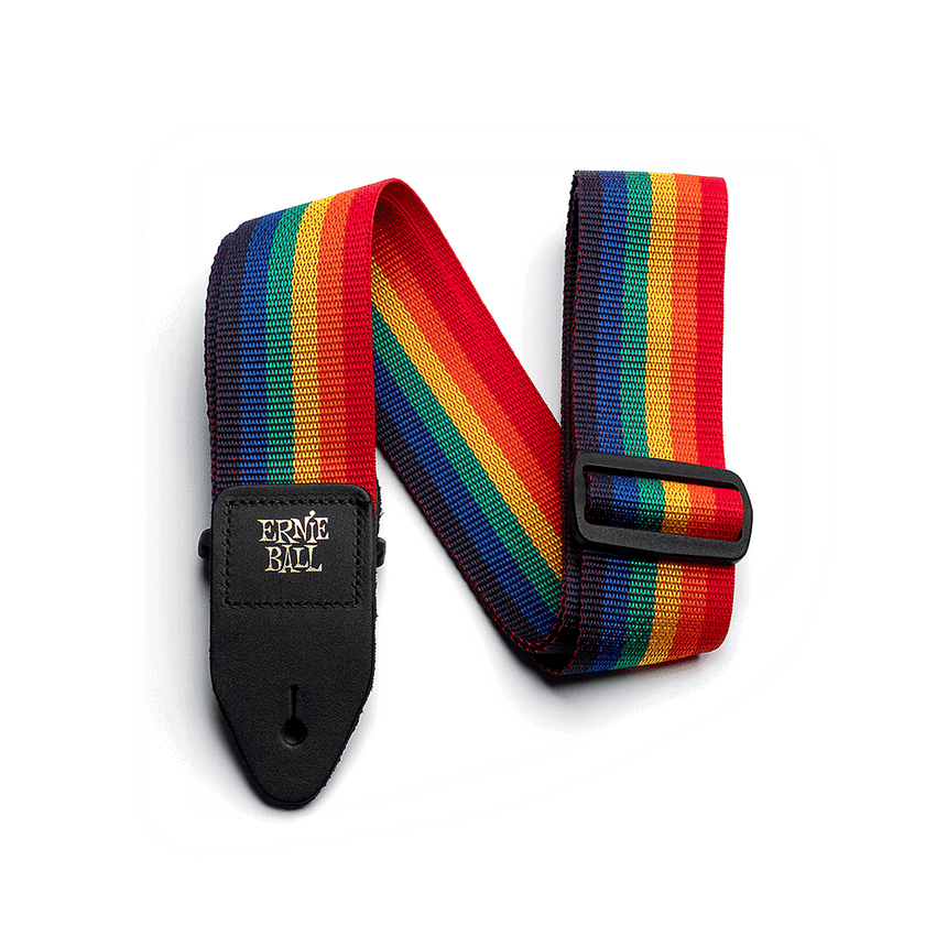 Ernie Ball Polypro Guitar Strap - Rainbow