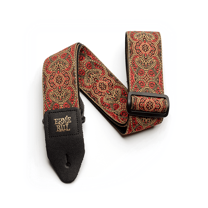 Ernie Ball Jacquard Guitar Strap - Crimson Paisley