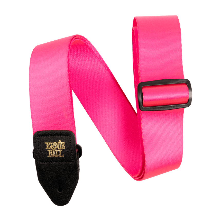Ernie Ball Premium Polypro Guitar Strap - Neon Pink