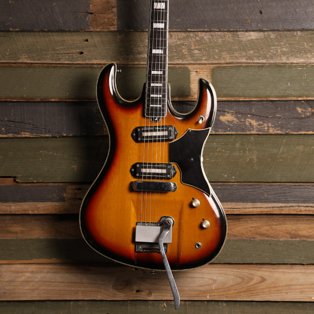 1960s Teisco DG-67 Sunburst