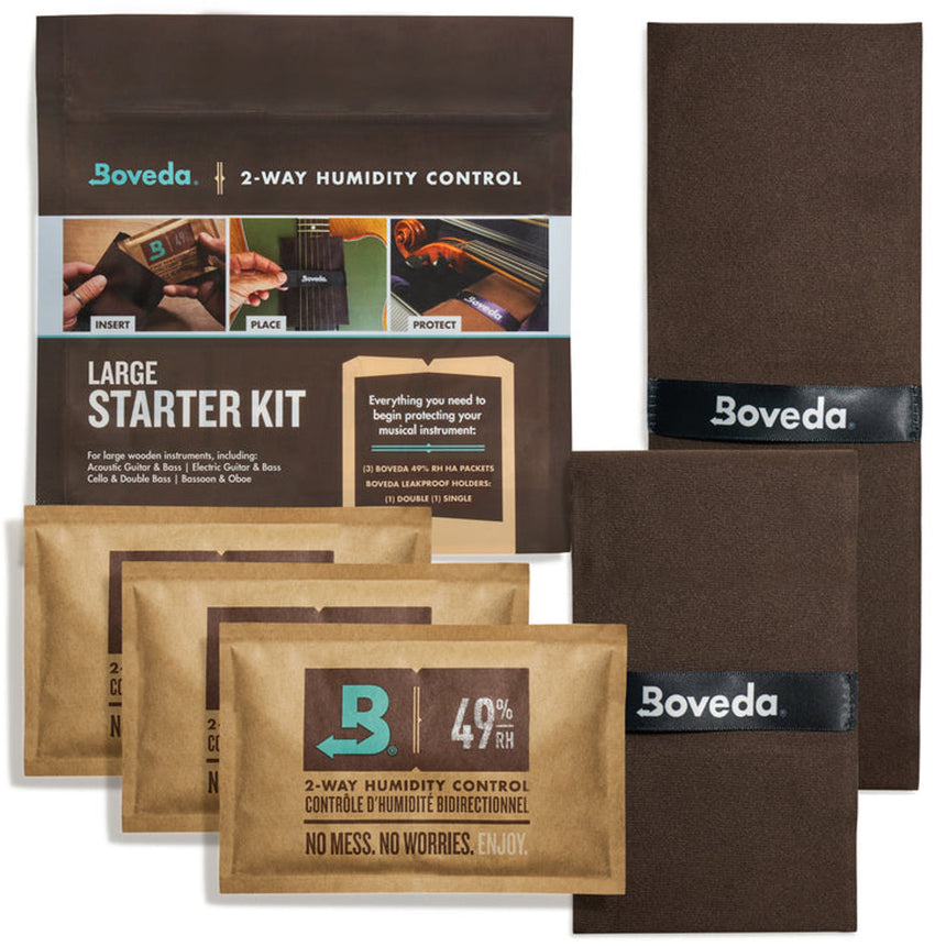 Boveda 2-Way Humidity Control Starter Kit for Large Instrument