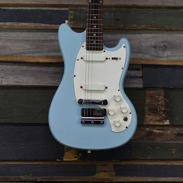 1966 Kalamazoo KG-2a- Las Vegas Blue – Clingan Guitars