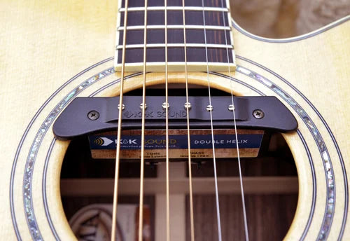 K&K Sound Double Helix Solo Soundhole Acoustic Guitar Pickup