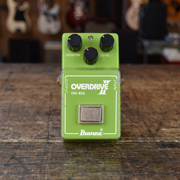 Ibanez OD-855 Overdrive II 1980s - Green – Clingan Guitars