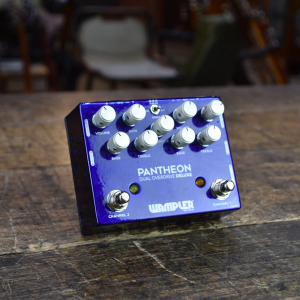 Wampler Pantheon Dual Overdrive Deluxe 2021 - Blue – Clingan Guitars
