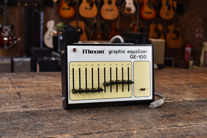 Maxon GE-100 Graphic Equalizer 1970's