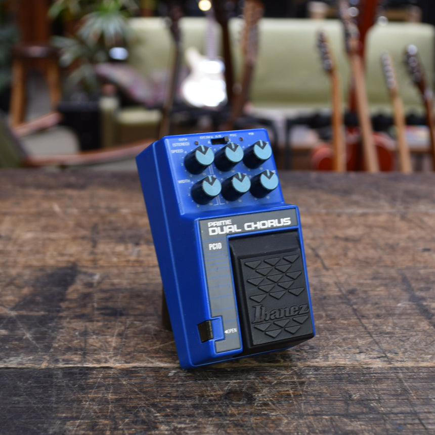 Ibanez PC10 Prime Dual Chorus 1980s - Blue