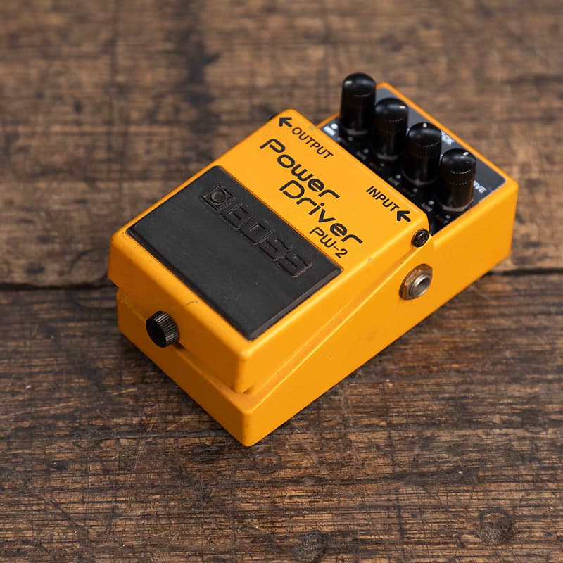 Boss PW-2 Power Driver (Silver Label) 1996 - 1998 - Orange