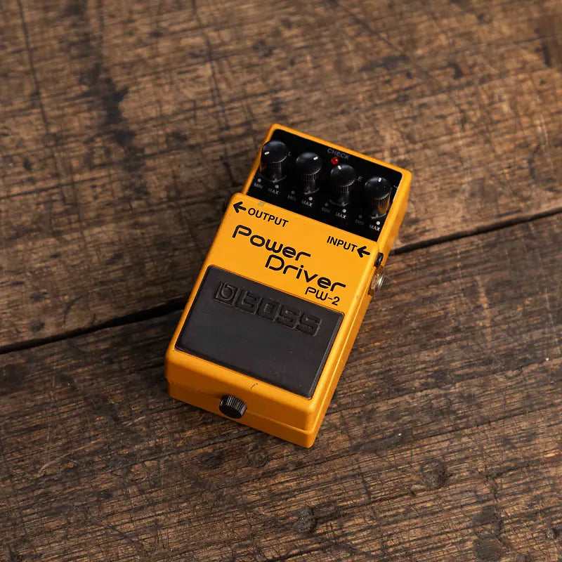 Boss PW-2 Power Driver (Silver Label) 1996 - 1998 - Orange